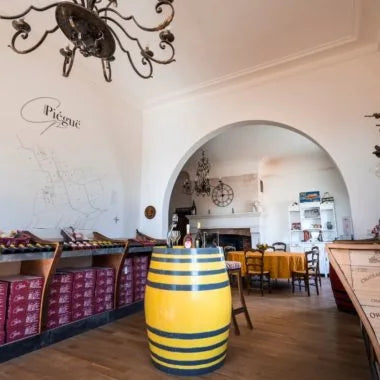 L’espace de dégustation du Château Piéguë